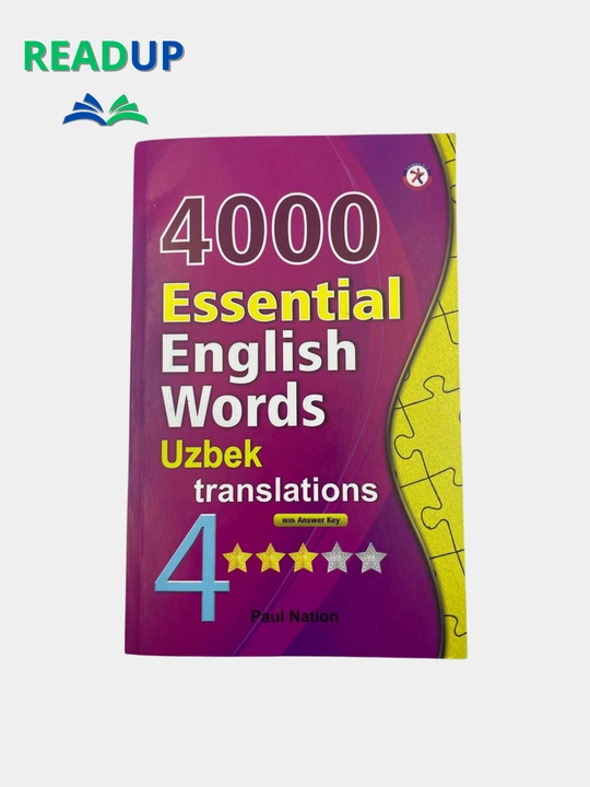 4000 Essential English Words 1, 2, 3, 4, 5, 6 Uzbek translations - 