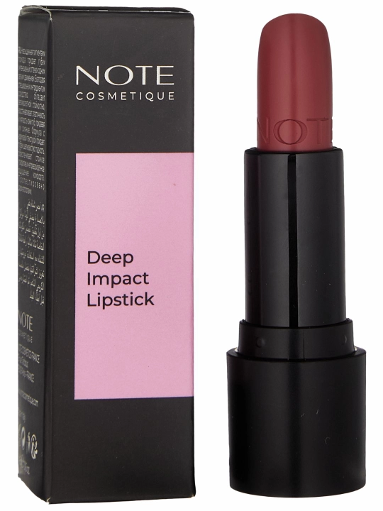 Губная помада NOTE DEEP IMPACT LIPSTICK, 02, 03, 04, 06, 08 и 11, 4.5 гр