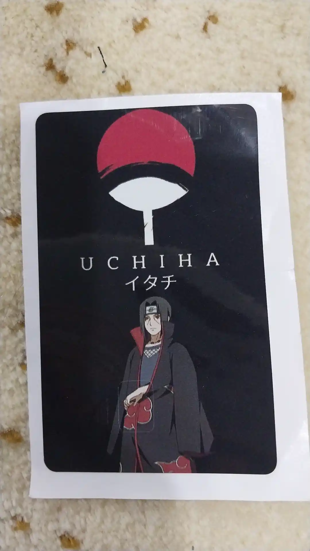 Bank kartasi stikerlari, Naruto, anime