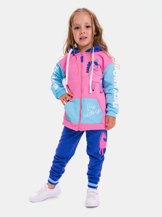 Qizlar uchun tolstovka NEO, zamokli, 3-7 yoshga