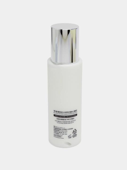 Yuz uchun oziqlantiruvchi emulsiya, MEDIPEEL+, Peptide 9, Aqua essence emulsion, 250 ml