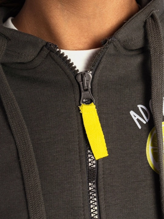 Qiz bolalar uchun NEO zip-up xudi, futerdan tayyorlangan kofta 8-16 yosh
