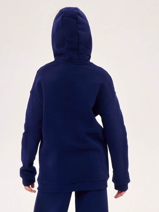 Qiz bolalar uchun NEO zip-up xudi, futerdan tayyorlangan kofta 8-16 yosh