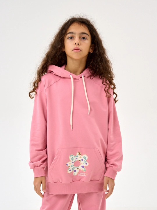 Qiz bolalar uchun NEO zip-up xudi, futerdan tayyorlangan kofta 8-16 yosh