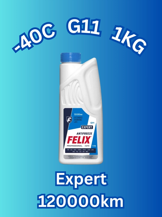 Антифриз Felix 1-5кг G11, G12+