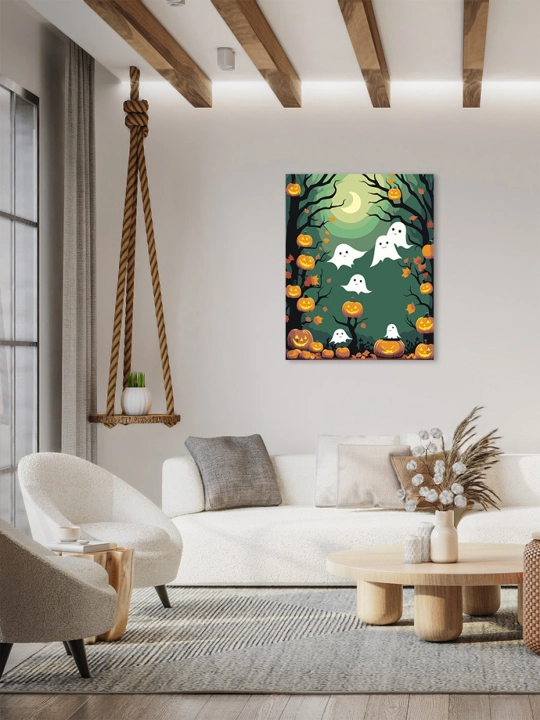 Raqamlar bo'yicha rasm chizish ARTERY "Xellouin", holstda chizmachilik, 40 * 50 sm