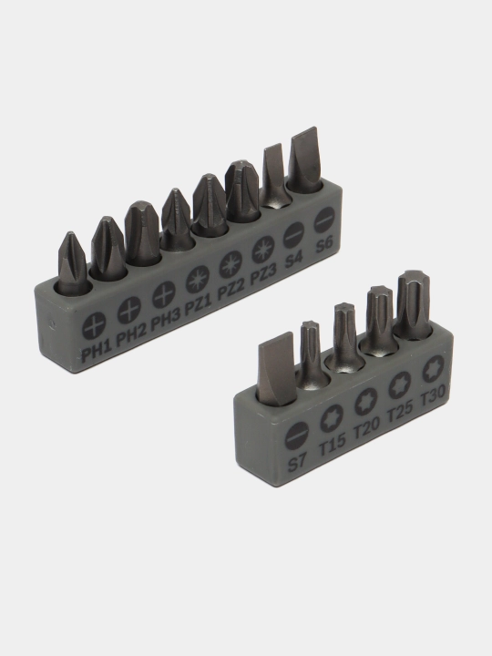 Bitlar va matkaplar to'plami X-Line, 34 ta element
