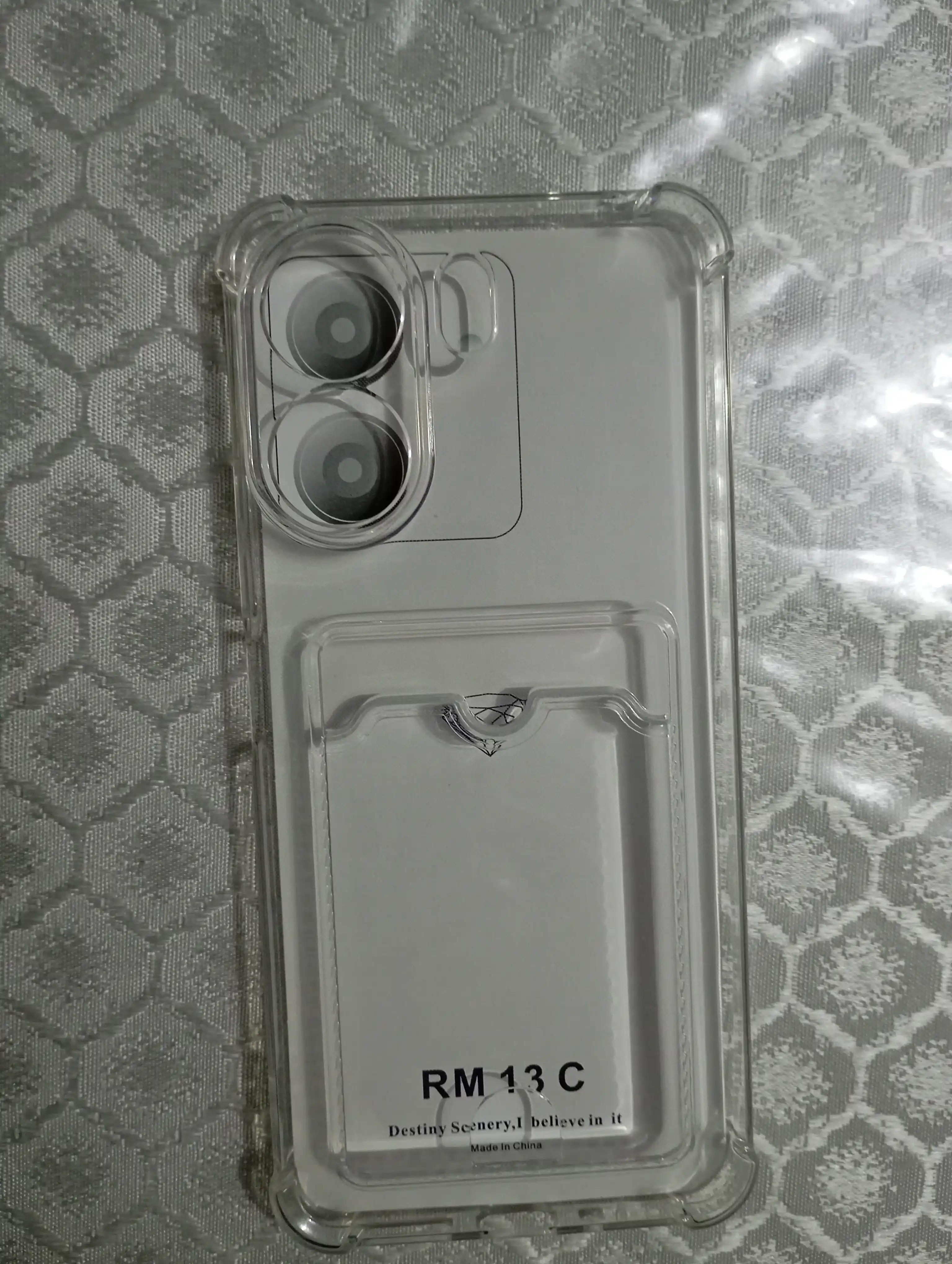 Redmi 13C, 4G, Poco C65 uchun silikonli g'ilof