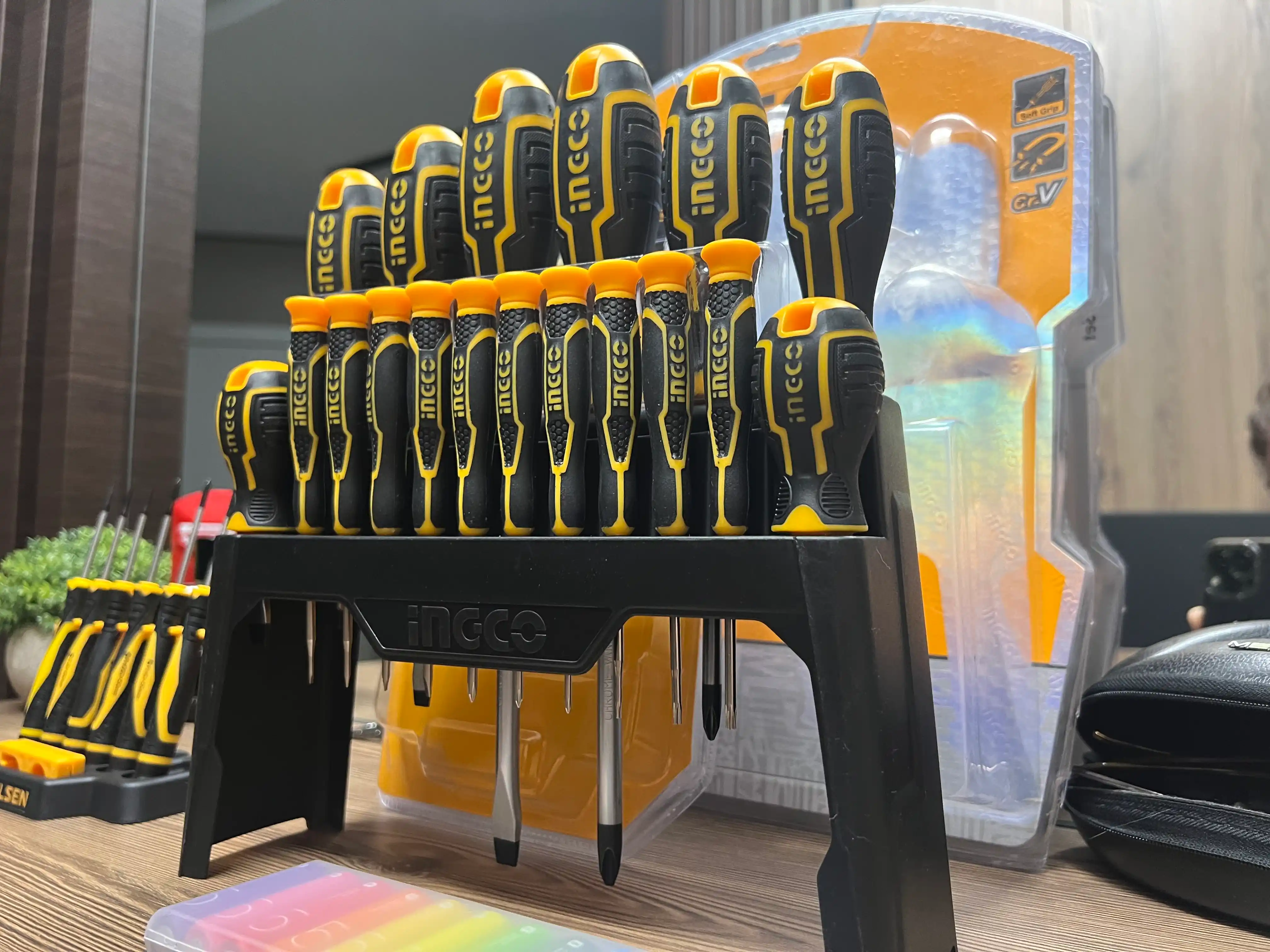Набор отвёрток Ingco Industrial , 14 шт HKSD1428