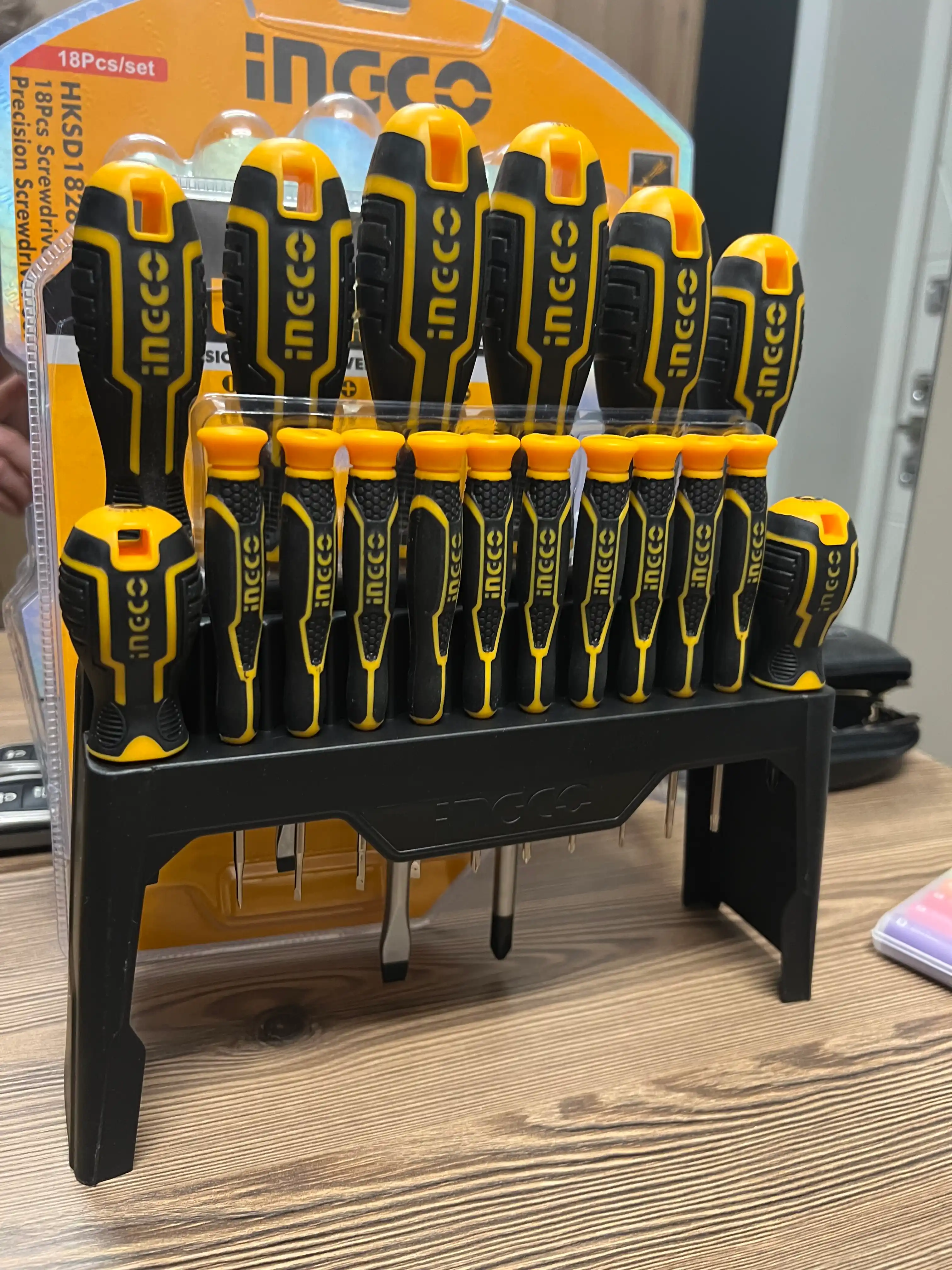Набор отвёрток Ingco Industrial , 14 шт HKSD1428