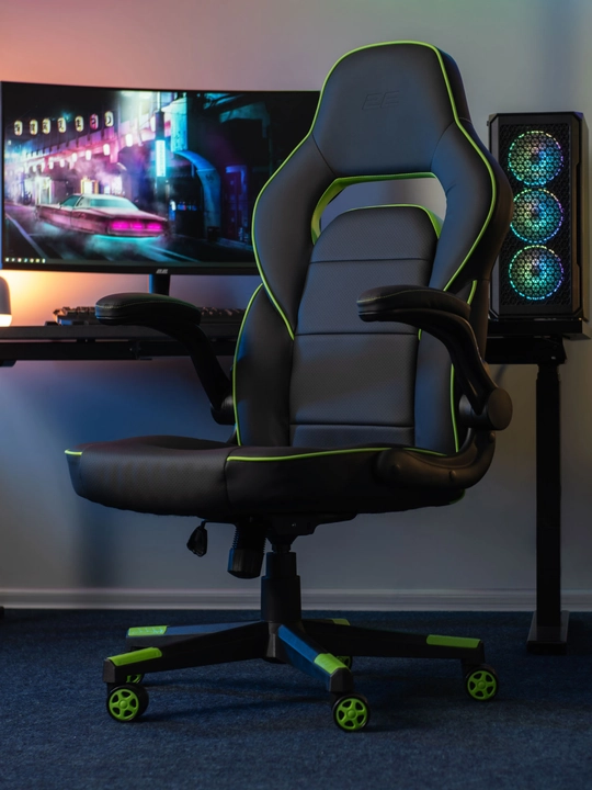 Игровое компьютерное кресло 2E Gaming HEBI 2E-GC-HEB-BK