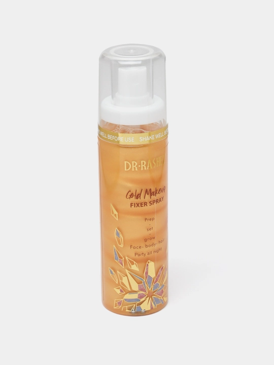 Dr.Rasheldan yuz makiyaji uchun namlovchi fiksator spreyi , gold и pink mak spray, 100 ml