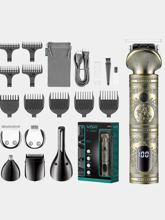 Soch, soqolni kesish va turmaklash uchun professional trimmer-mashinka