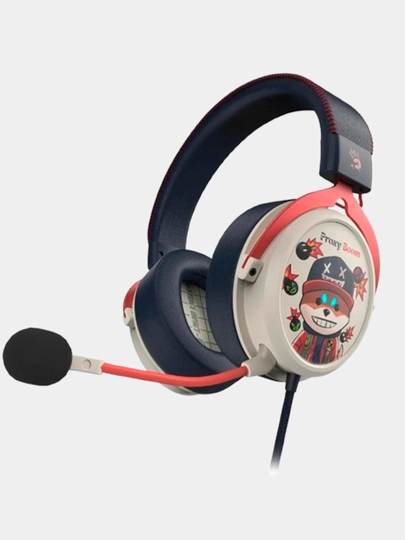 Игровые наушники Bloody M595 Proxy Boom, Renegade Midnight, Renegade Yellow - 