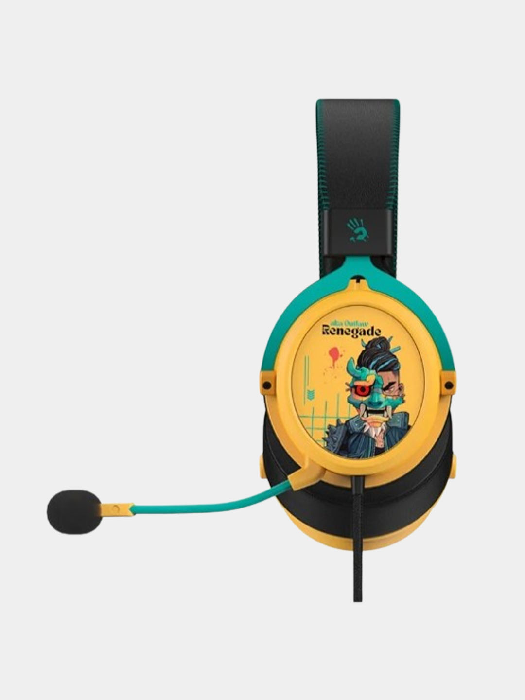 Игровые наушники Bloody M595 Proxy Boom, Renegade Midnight, Renegade Yellow