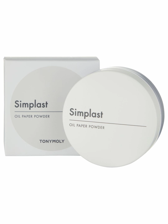 TONYMOLY Simplast прозрачная матирующая пудра для лица, фотошоп-эффект, Корея