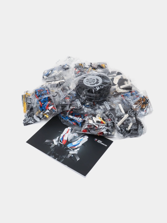 Konstruktor Technic Ferrari, Bugatti, Porshe, Lamborghini, mototsikl, superkar