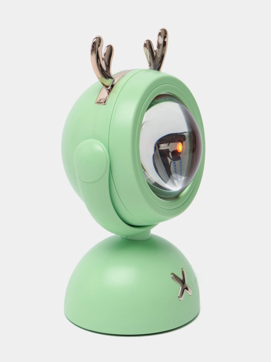 Tungi chiroq, lampa Quyosh botishi, video va tiktok uchun