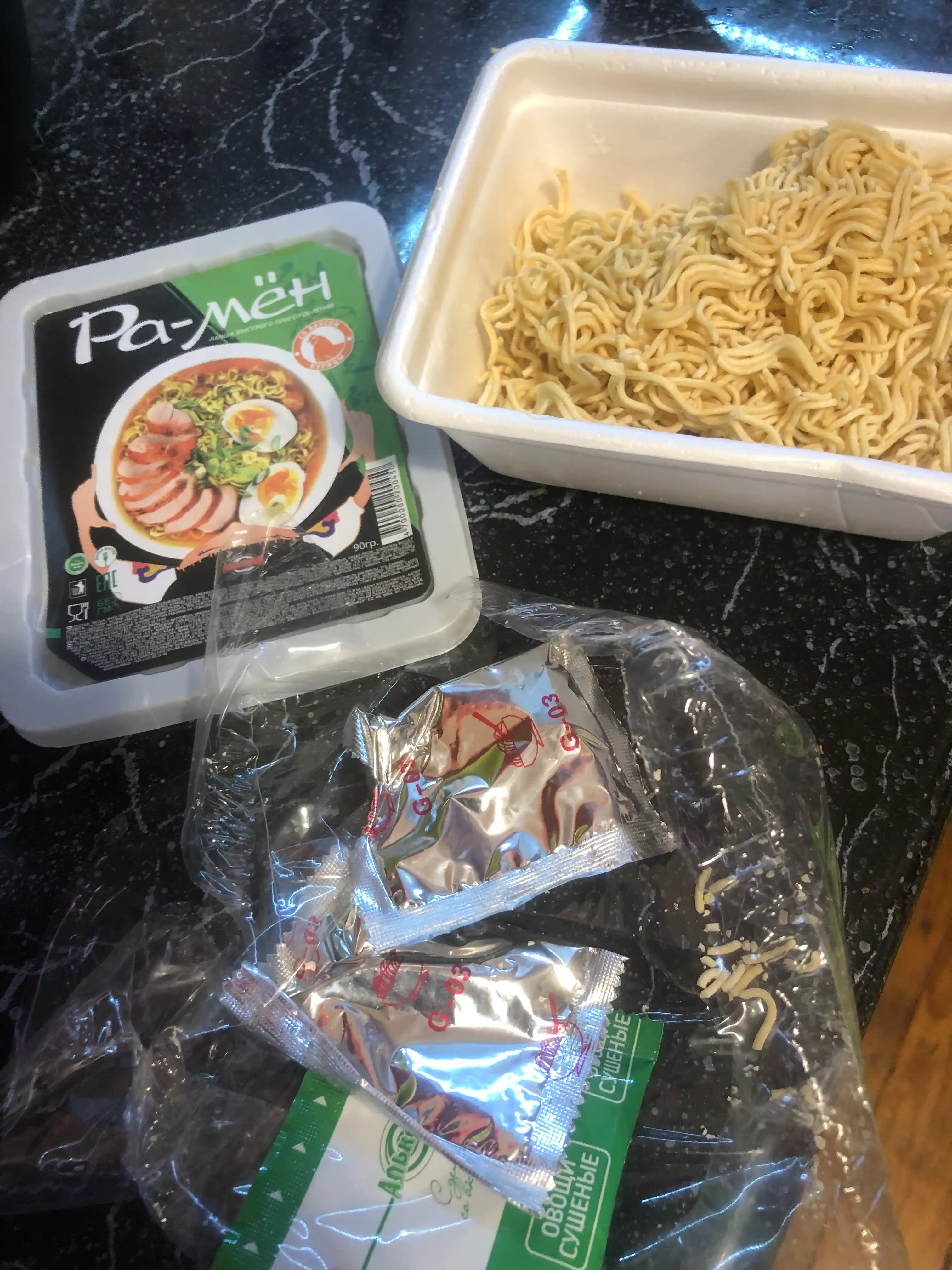 Лапша быстрого приготовления Ра-мён, 90 г, со вкусом Кимчи