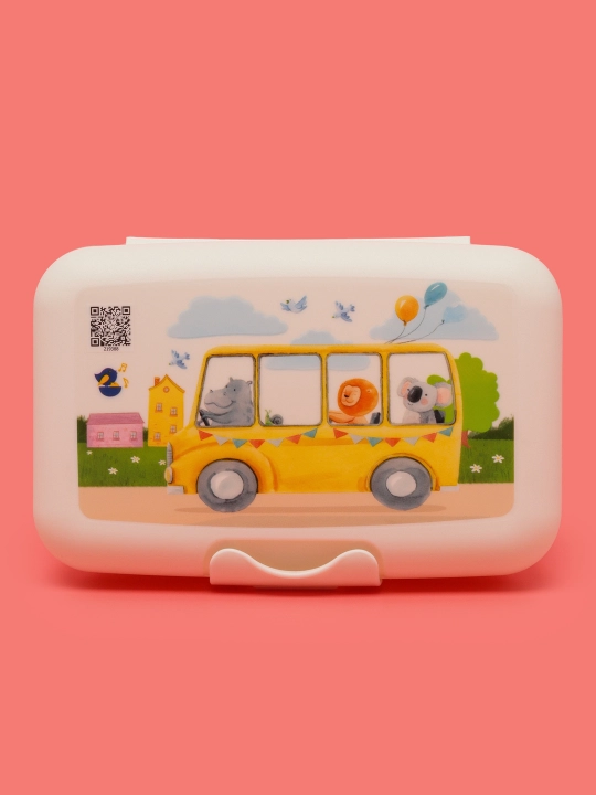 Ланч-бокс детский, для школы, походов, хранение продуктов, пластиковый, Plast Team