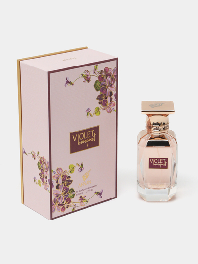 Ayollar uchun parfumlangan suv AFNAN VIOLET BOUQUET, 80 ml - 