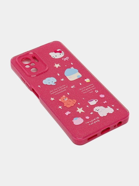 Ayollar uchun silikon g'ilof Redmi note 13, Redmi note 13 pro, Redmi 12, Redmi note 10, Redmi note 12 uchun