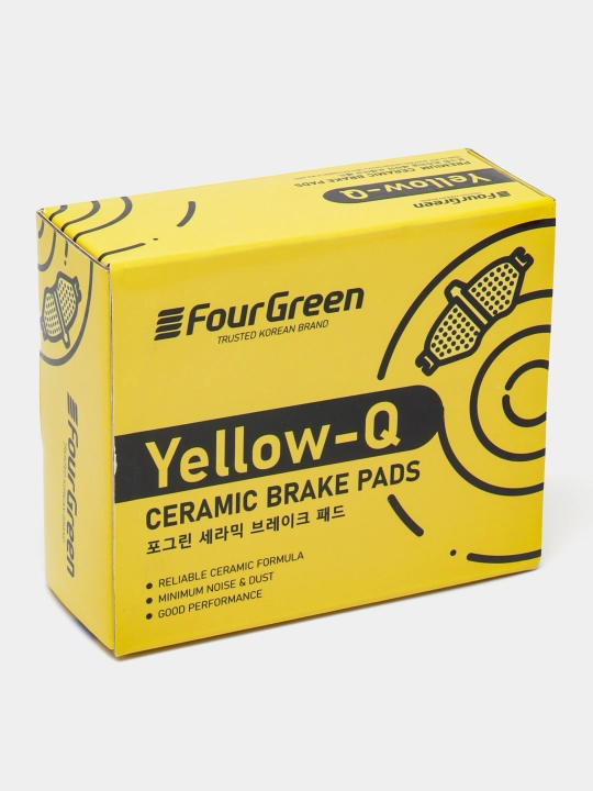 Передние тормозные колодки Matiz и Nexia Sonc FourGreen Yellow q 031