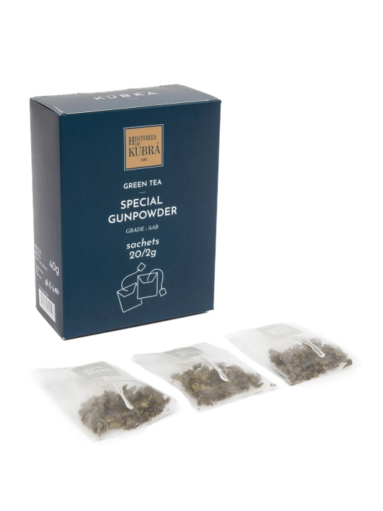 Зеленый чай "Special Gunpowder", 20 пакетиков, 40 г