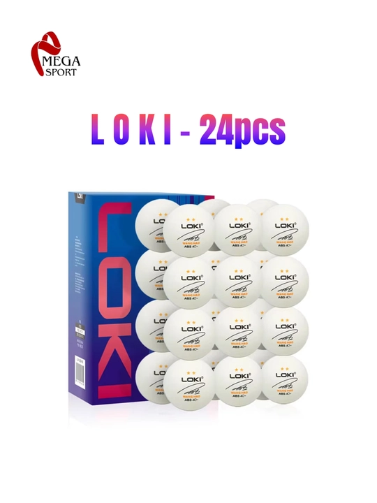 LOKI stol tennisi uchun to'plari, 24 dona - 