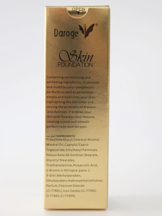 Yuz va teri uchun tonal kremi Daroge SPF 50 PA++ Skin Foundation