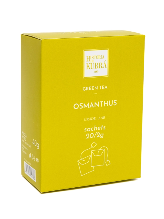 Зеленый чай "OSMANTHUS", 20 пакетиков, 40 г - 