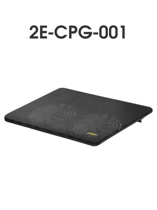 2E GAMING sovutgichli noutbuk tagligi, 14"-17.3," LED yoritgich, kuchli
