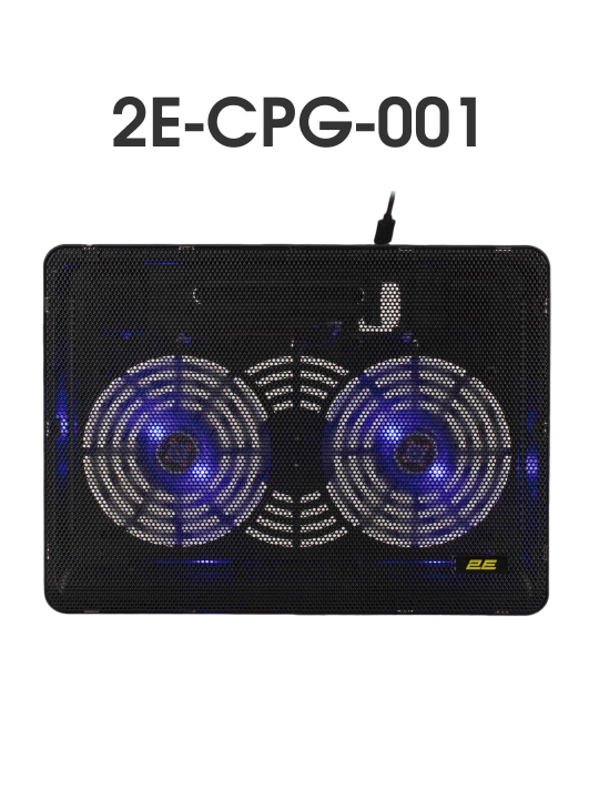 2E GAMING sovutgichli noutbuk tagligi, 14"-17.3," LED yoritgich, kuchli
