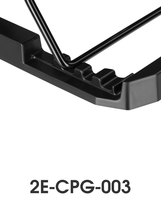 2E GAMING sovutgichli noutbuk tagligi, 14"-17.3," LED yoritgich, kuchli