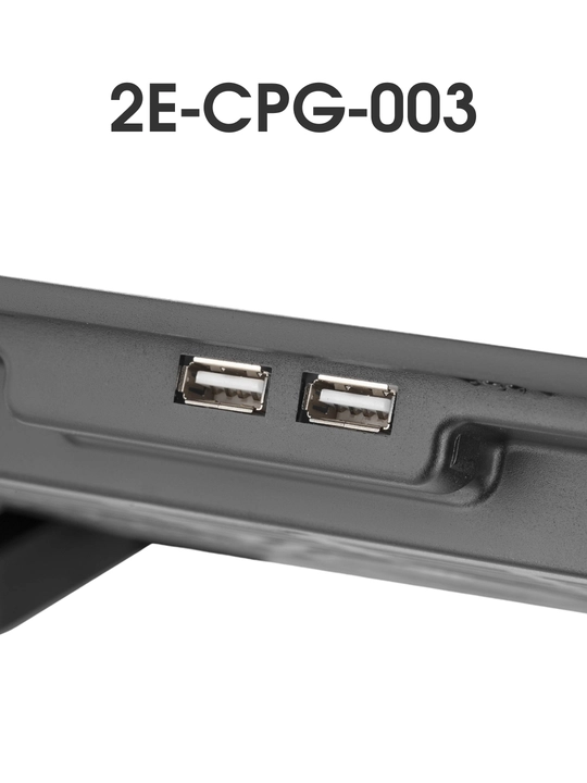 2E GAMING sovutgichli noutbuk tagligi, 14"-17.3," LED yoritgich, kuchli