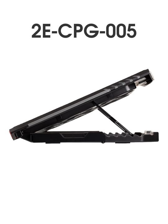 2E GAMING sovutgichli noutbuk tagligi, 14"-17.3," LED yoritgich, kuchli