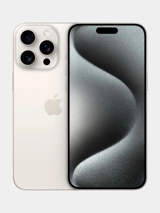 Smartfon iPhone 15 Pro/ProMax, 128/256 GB, SIM+ESIM, g'ilof+shishasovg'a sifatida