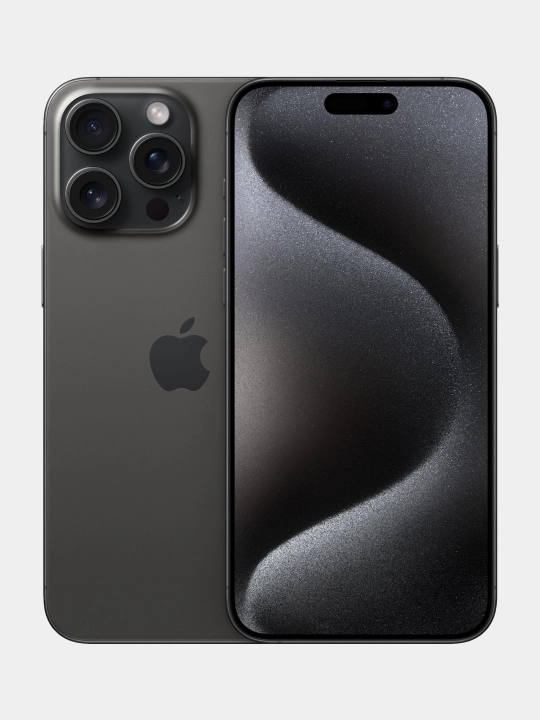 Smartfon iPhone 15 Pro/ProMax, 128/256 GB, SIM+ESIM, g'ilof+shishasovg'a sifatida