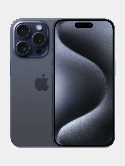 Smartfon iPhone 15 Pro/ProMax, 128/256 GB, SIM+ESIM, g'ilof+shishasovg'a sifatida