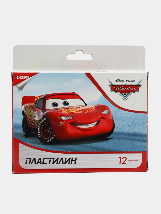 Plastilin Disney "Avtomobillar" 12 rang, har biri 15 g, evro ilgichli Pld-021 q0000014570 - 