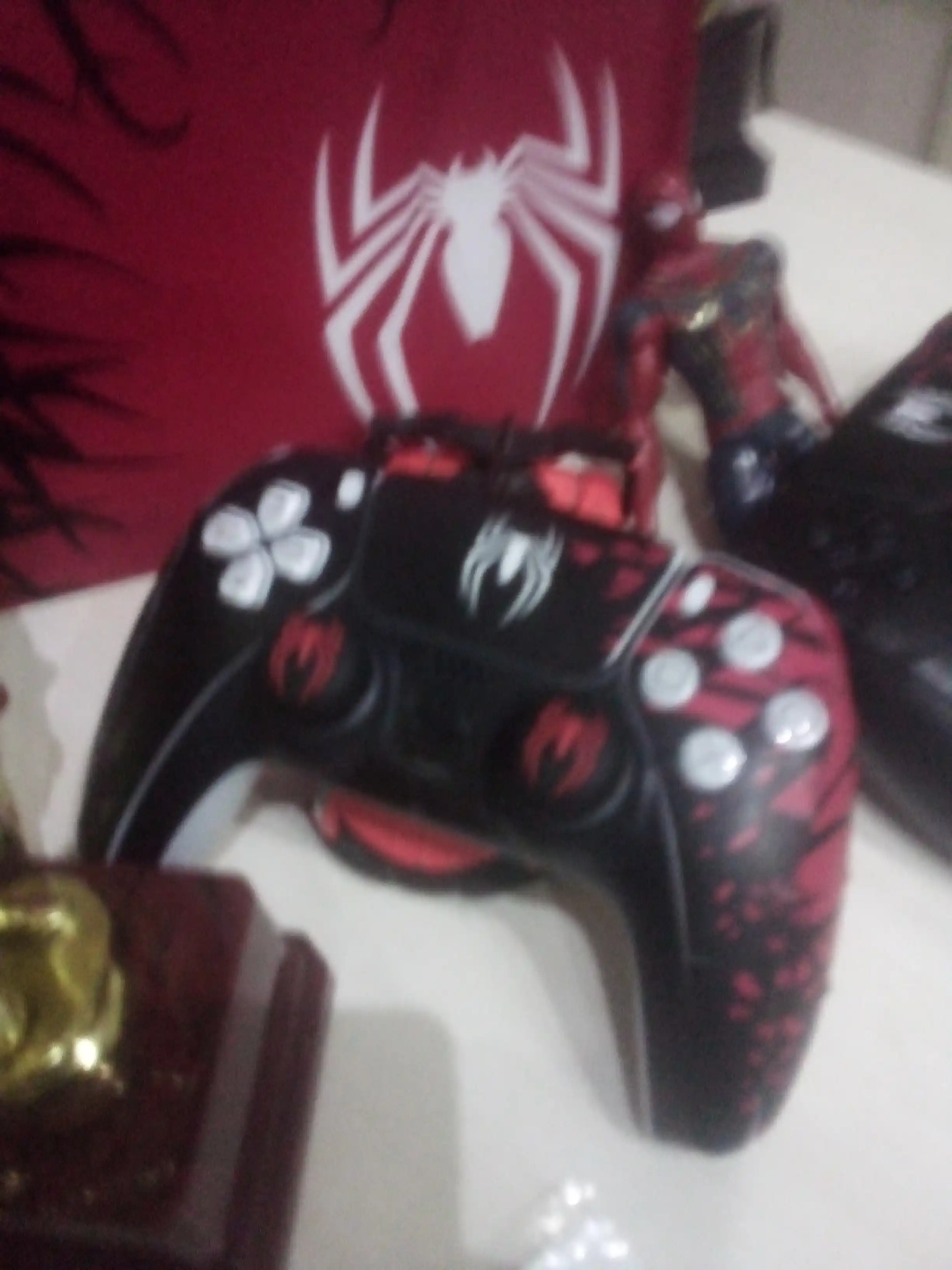 Накладки на стики джойстика Spiderman для Playstation PS3/ PS4/ PS5 / Xbox, 2 шт