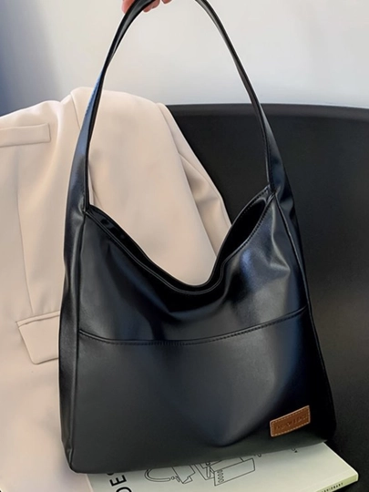 Женская сумка через плечо shopper, 3 цвета
