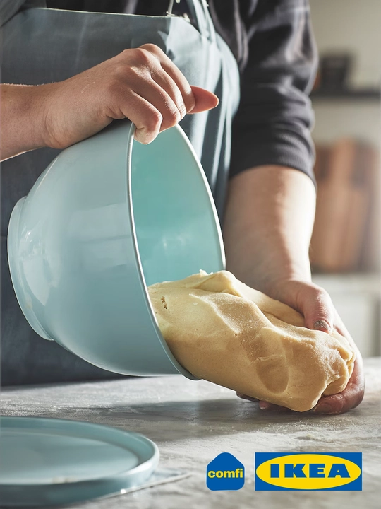 IKEA миска контейнер с крышкой GARNITYREN, для хранения продуктов и еды, для кухни, 5 шт