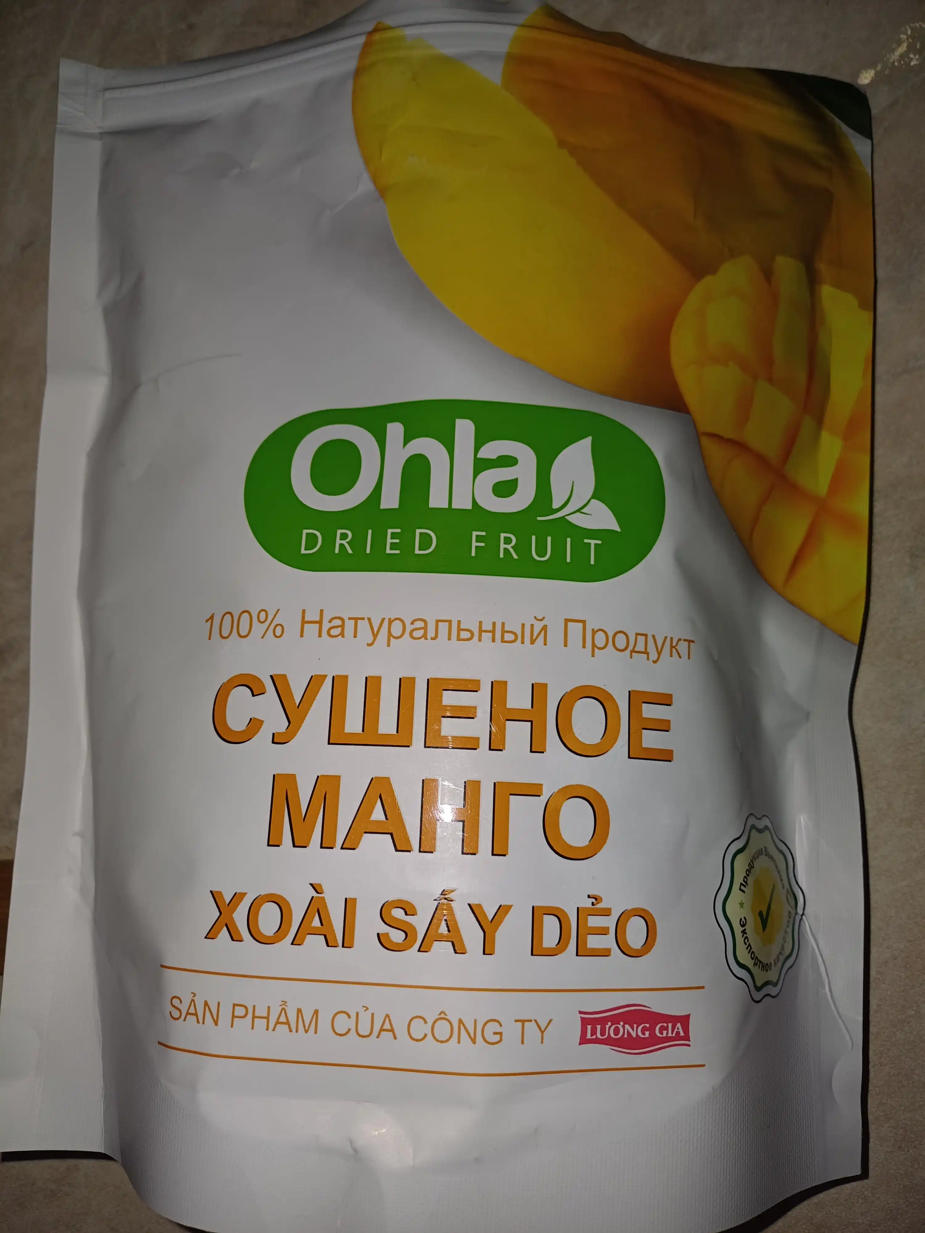 Mango quritilgan OHLA degidrogenlangan, 500 g