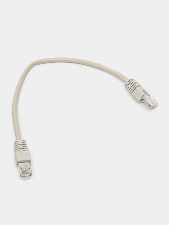 Кабель соединительный пачкорд PP12-0.25M  CAT5e UTP, 0.25 m, соединитель, utp, cat - 