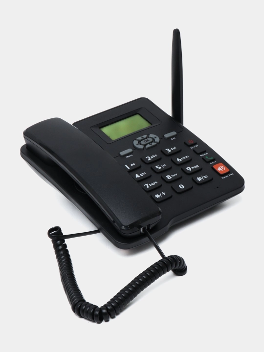 Statsionar simsiz uy telefoni GSM ZTE 600, 2 ta SIM karta, FM radio