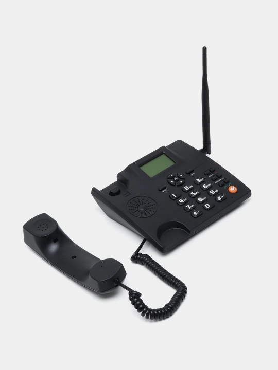 Statsionar simsiz uy telefoni GSM ZTE 600, 2 ta SIM karta, FM radio