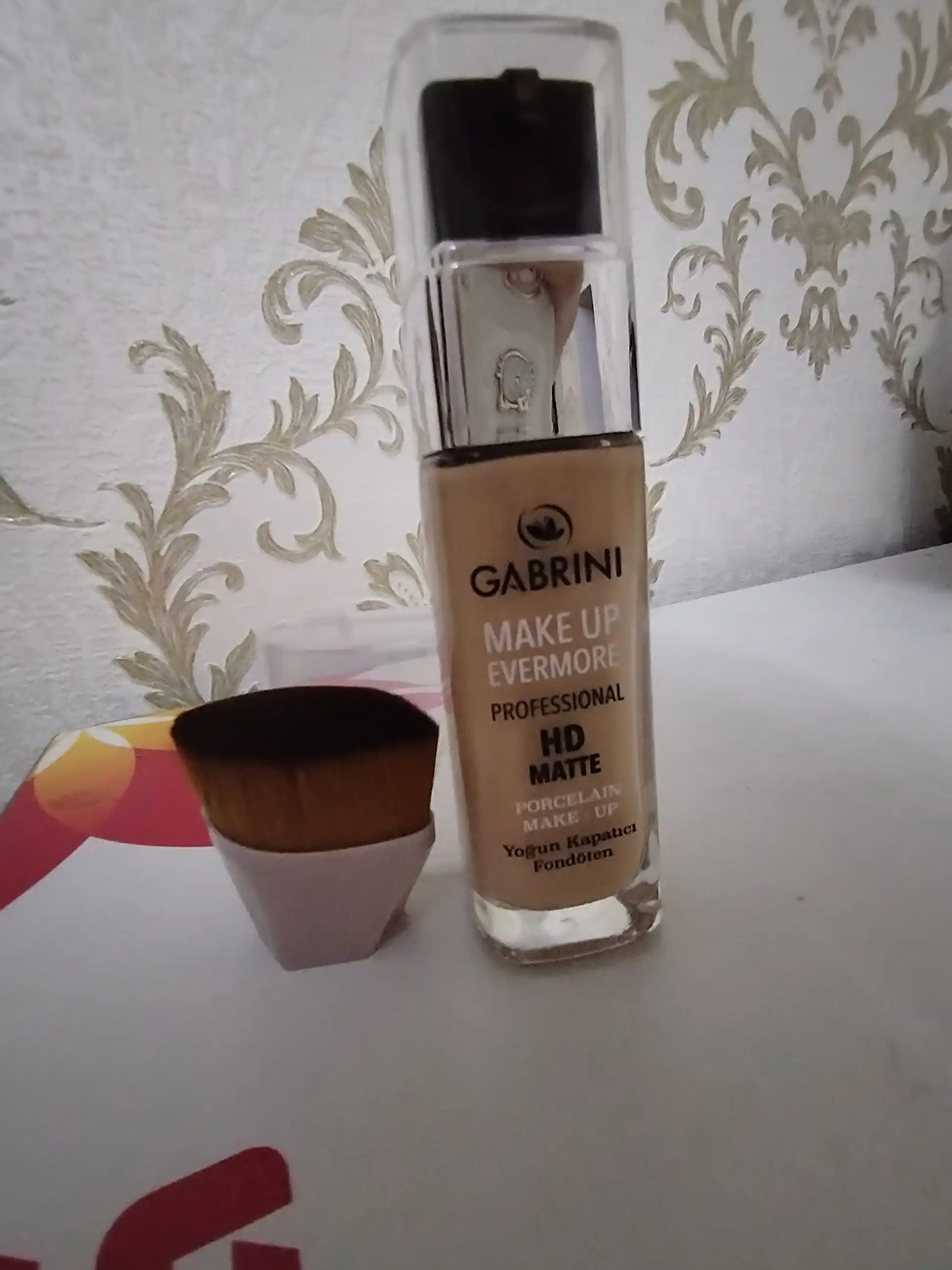 Gabrini Tonal kremi, HD Matte Make Up Evermore, xira, 30 ml