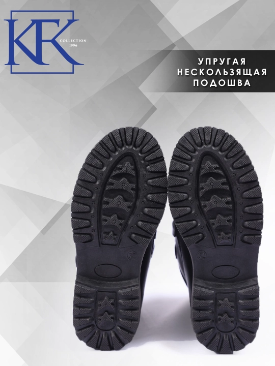 Детские ботинки для мальчиков и девочек KFK, на меху, с нескользящей подошвой