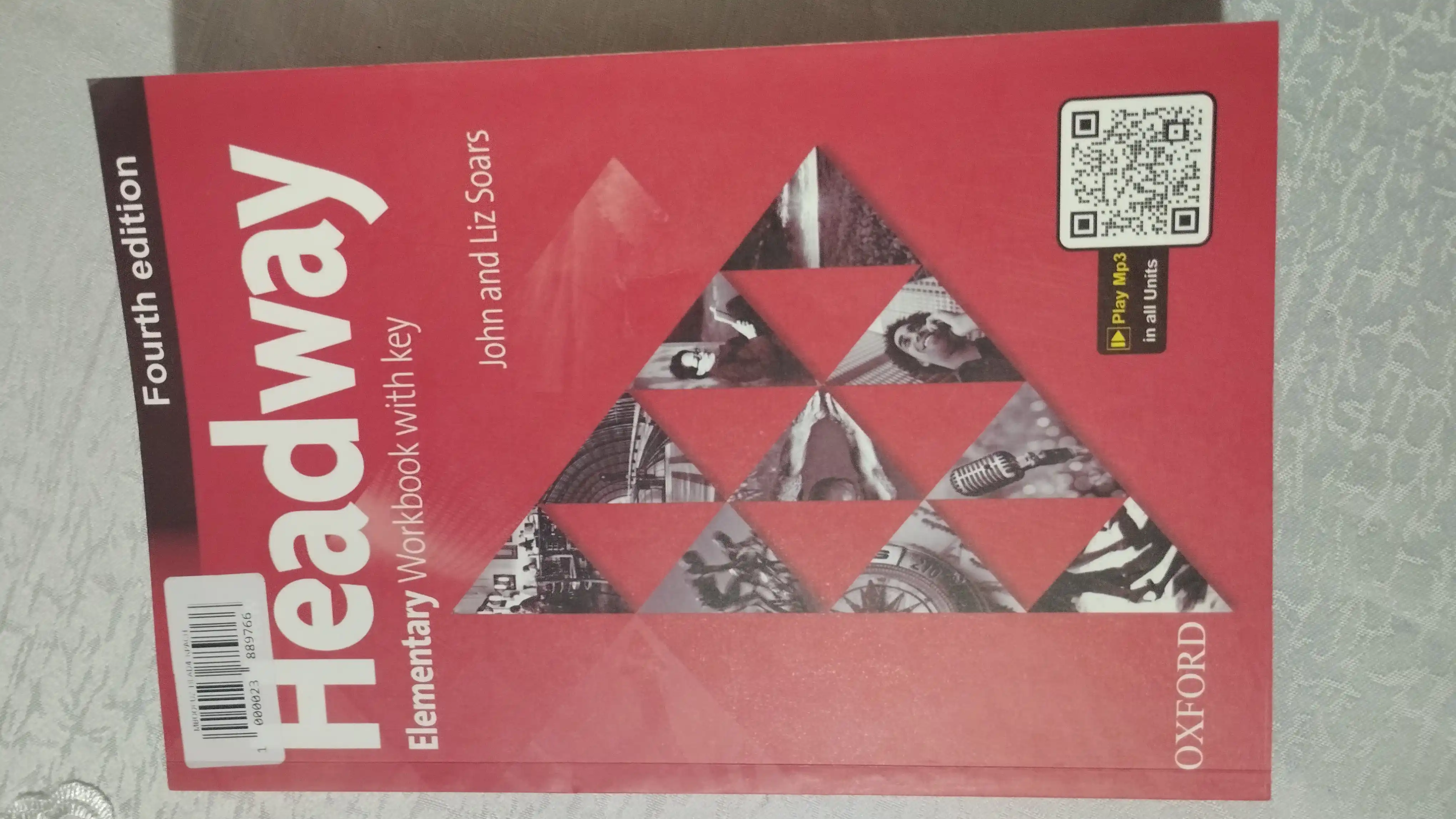 Headway, Student's,Workbook with key, Fourth edition, изучению английского языка, учебник